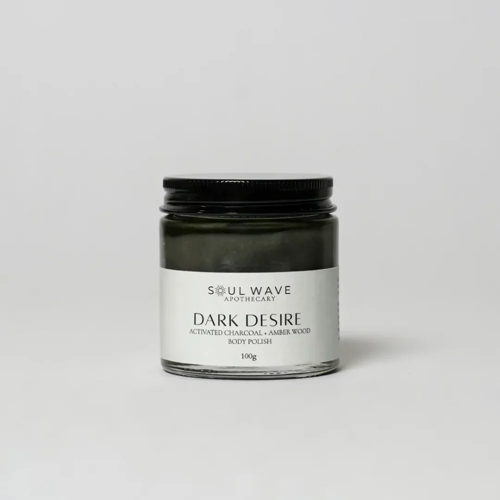 Dark Desire Body Polish With Amberwood + Charcoal