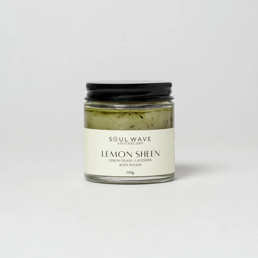 Lemon Sheen Body Polish With Lemongrass + Lavender