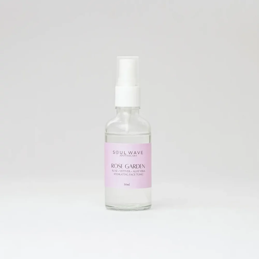 Rose Garden Hydrating Toner - Rose + Vetiver + Aloe Vera