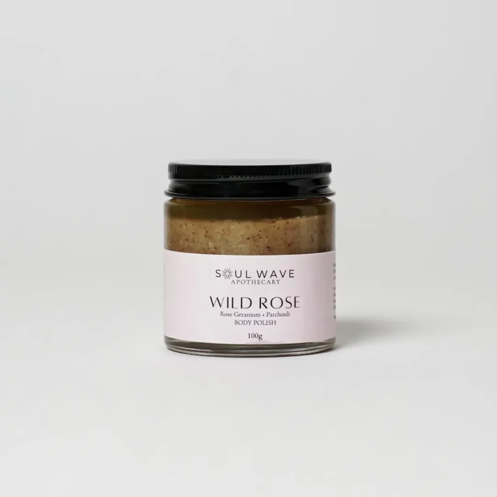 Wild Rose Body Polish With Rose Geranium