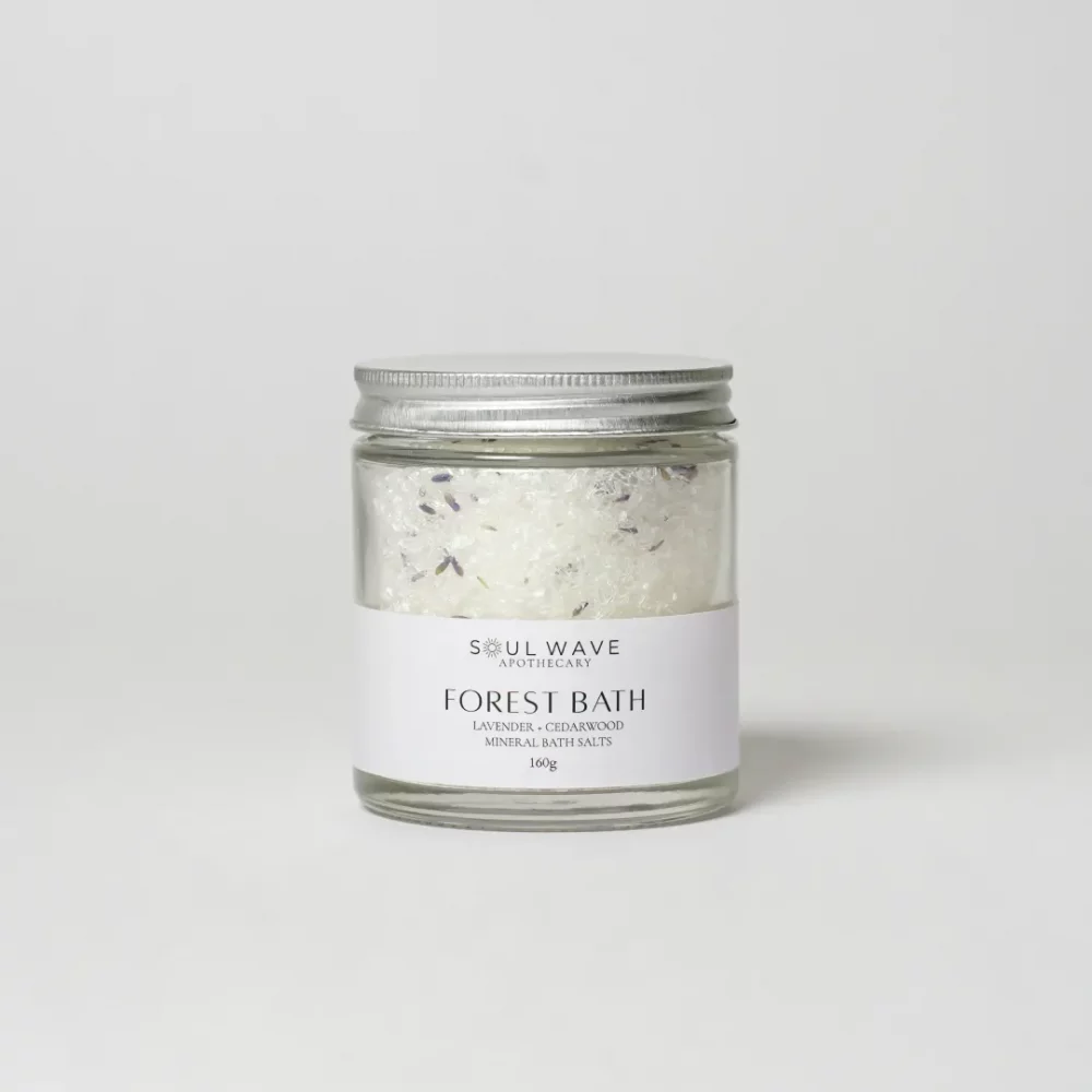 Forest Bathing Soaking Salts WithLavender and Cedar Wood