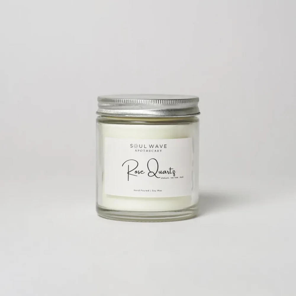 Rose Quartz Soy Candle